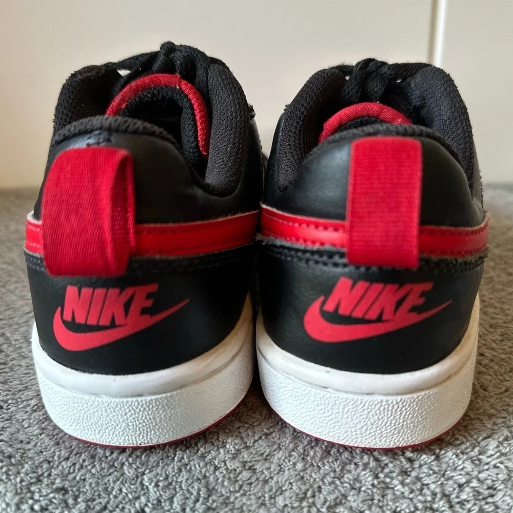 Nike Court Borough Low 2 Black University Red